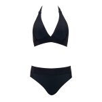Maillot de bain 2 pices menstruel noir