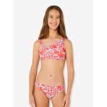 Maillot de bain 2 pi�ces sunshine squad fille framboise