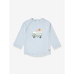 Maillot de bain anti - uv manches longues b�b� bleu