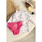 Maillot de bain bébé 2 pièces t - shirt de protection uv & culotte mindanao ecru Maillot de bain bébé 2 pièces t - shirt de protection uv & culotte mindanao ecru
