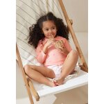 Maillot de bain bb 2 pices t - shirt de protection uv & culotte sumba rose