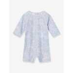 Maillot de bain pour b�b� fille avec manches 3 / 4 matgoldie lavande