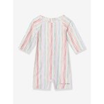 Maillot de bain pour b�b� fille avec manches 3 / 4 matgoldie multicolore