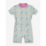 Maillot de bain b�b� avec imprim� coquillage et protection uv, insert couche sterntaler menthe