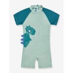 Maillot de bain b�b� avec piquants de dinosaure et protection uv, insert couche sterntaler bleu glacier ...