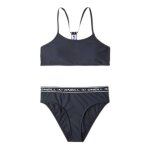 Maillot de bain deux pi�ces sportclub noir