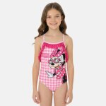 Maillot de bain enfant imprim� minnie rose