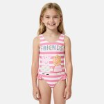Maillot de bain enfant imprim� peppa pig rose