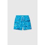 Maillot de bain enfant en tissu recycl� bleu
