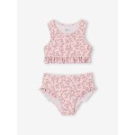 Maillot de bain fille 2 pi�ces rose p�le