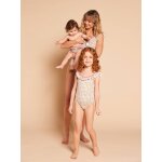 Maillot bain fille capsule famille multicolore