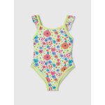 Maillot de bain pour fille imprim� fleurs multicolore