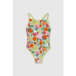 Maillot de bain fille imprim� fruits multicolore