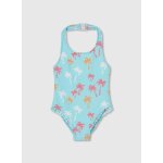 Maillot de bain fille imprim� palmiers multicolore