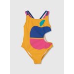 Maillot de bain pour fille jaune