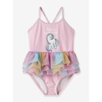 Maillot de bain fille avec volant en tulle name it rose quartz