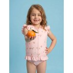 Maillot de bain flottant : cl�mentines rose nude