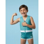 Maillot de bain flottant enfant - baby shark vert