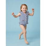 Maillot de bain flottant enfant - neo blanc / bleu