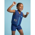 Maillot de bain flottant enfant - willie bleu marine
