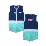 Maillot de bain flottant : fishy vert