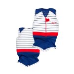 Maillot de bain flottant : marin bleu