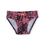 Maillot de bain gar�on avec cordon d�coratif noir