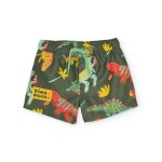 Maillot de bain pour gar�on en tissu et � s�chage rapide vert