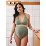 Maillot de bain de grossesse 2 pices iris kaki