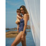 Maillot de bain de grossesse manitoba cache coeur bleu Maillot de bain de grossesse manitoba cache coeur bleu