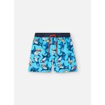 Maillot de bain imprim avec cordon de rglage bleu