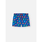 Maillot de bain imprim avec cordon de rglage bleu