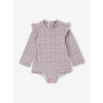 Maillot de bain manches longues anti uv �cru