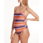 Maillot de bain de maternit rainbow orange
