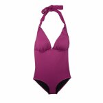 Maillot de bain menstruel 1 pi�ce femme prune