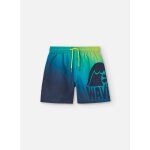 Maillot de bain avec poche arrire et cordon de rglage bleu