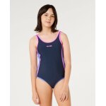 Maillot une pi�ce surf revival fille navy