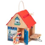 Maison d'apprentissage multi - fermetures beige