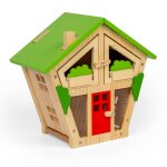 Maison � insectes vert