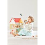 Maison de poup�e en bois multicolore