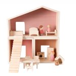 Maison de poup�es modulaire beige