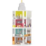 Maison de poup�es tour sevi blanc