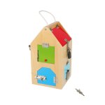 Maison � serrures beige