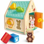 Maison trieuse de formes les amis de la for�t multicolore