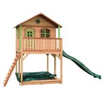 Maisonnetteavec toboggan vert Maisonnetteavec toboggan vert