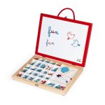 Mallette de lettres cursives 4 en 1 rouge