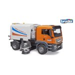 Man tgs camion de nettoyage de la voirie multicolore