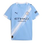 Manchester city maillot de football gar�on 25 / 26 bleu