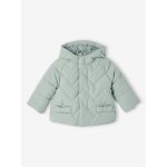 Manteau 3 en 1 bb matelass vert d'eau