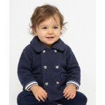 Manteau b�b� fille indigo